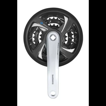SHIMANO Kliky FCTX801 48/38/28 stříbrné 170+kryt