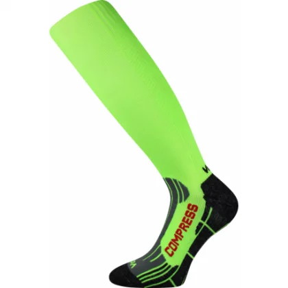 Běžecké kompresní podkolenky VOXX Flex-neon green