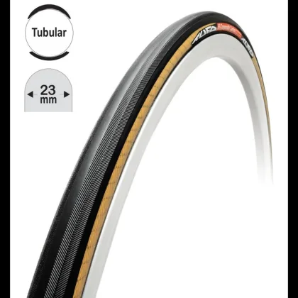 TUFO Galuska HiCC carbon, černo-béžová, 28" /23mm