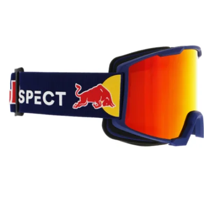 Lyžiarske okuliare RED BULL SPECT SOLO-001RE2, dark blue, brown with red mirror, CAT2