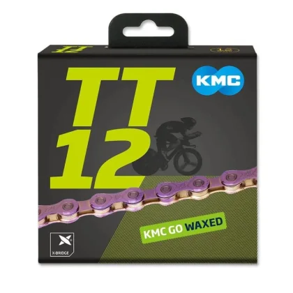Kmc TT 12 NEO Chrome Waxed BOX řetěz