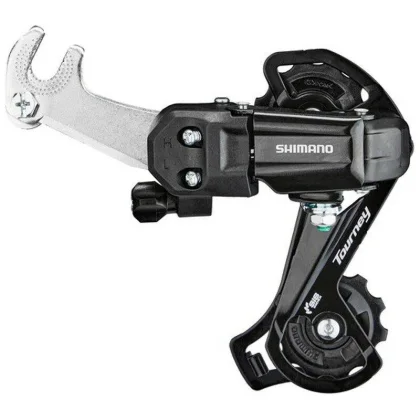 Shimano měnič Tourney RD-TY200SS hák 6/7 speed , dlouhé vodítko, černý