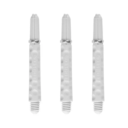 Násadky na šípky Harrows Dimplex biele, stredné 41mm