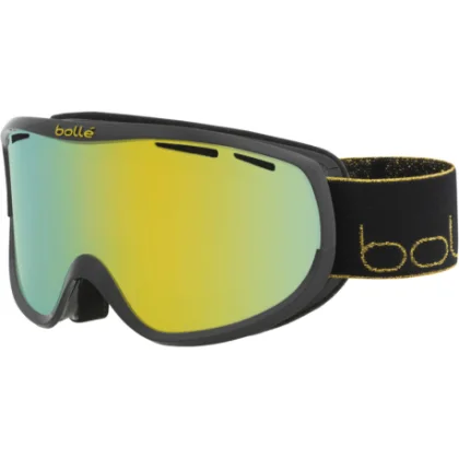 Lyžařské brýle BOLLE SIERRA - BLACK & GOLD SHINY - SUNSHINE