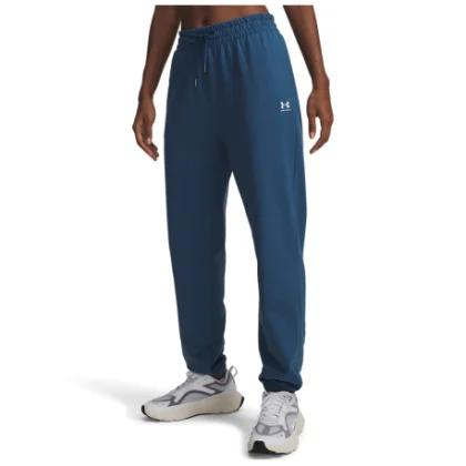 Dámske tepláky UNDER ARMOUR Sport Terry Jogger-BLU