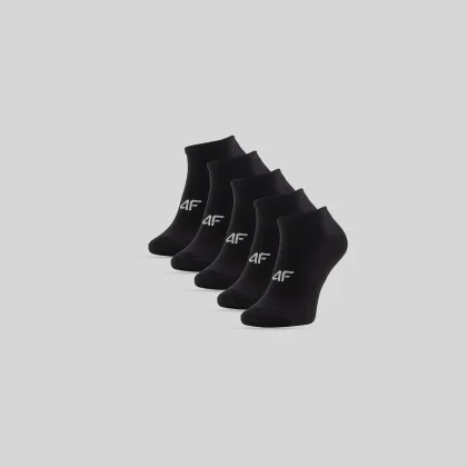 Dámske krátke ponožky (5-pack) - čierne