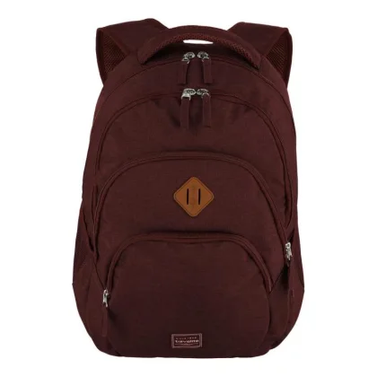 Travelite Basics Backpack Melange Bordeaux batoh