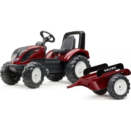 Falk Šlapací traktor 4000AB VALTRA S4 s vlečkou