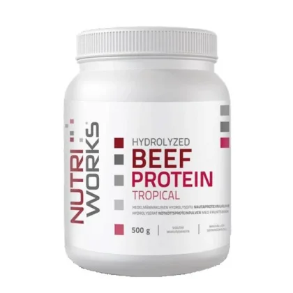 NutriWorks Hydrolyzed Beef Protein 500g