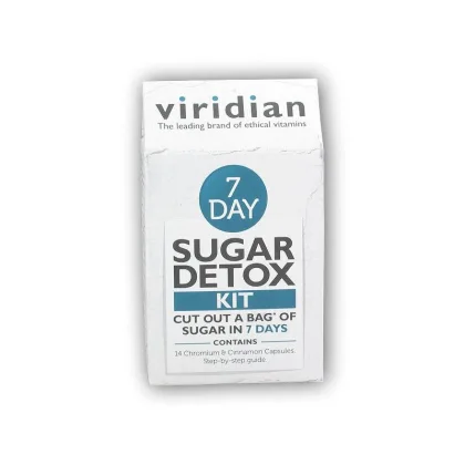 Viridian Chromium Cinamon Complex 14 kapslí (7 Day Sugar Detox)