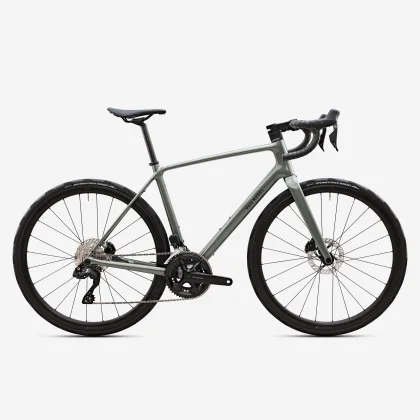 VAN RYSEL Cestný bicykel EDR CF ULTRA 105 Di2 kaki XS
