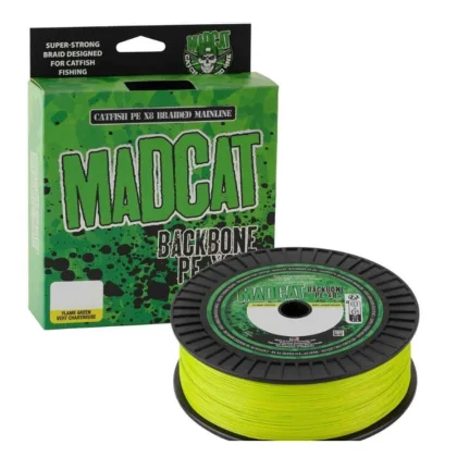 Pletená šnúra MADCAT Backbone PE X8, Chartreuse balenie 300 m