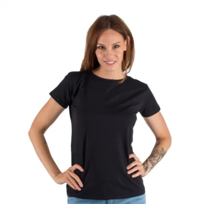 Dámske tričko s krátkym rukávom AUTHORITY T-BASIC W black