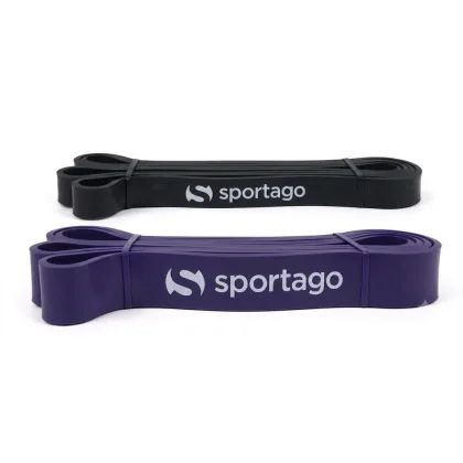 Posilňovacie gumy Sportago Pase - sada na zhyby - středně lehčí + střední