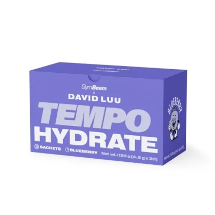 GymBeam TEMPO Hydrate čučoriedka