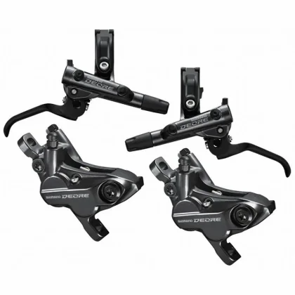 Shimano brzda kotoučová Deore M6120 čtyřpístková p+z (950+1700 mm) komplet bez kot. (p+z J-kit)