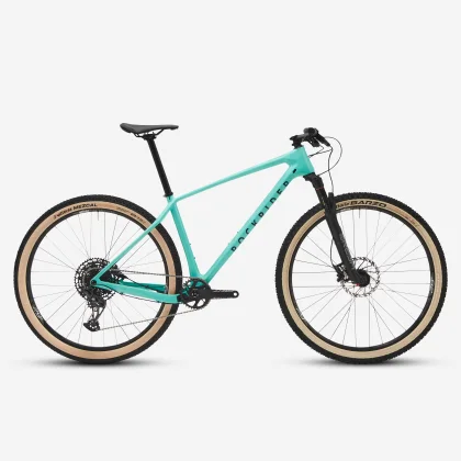 ROCKRIDER Horský bicykel XC Race 740 karbónový rám zelený XL (185-200 cm)