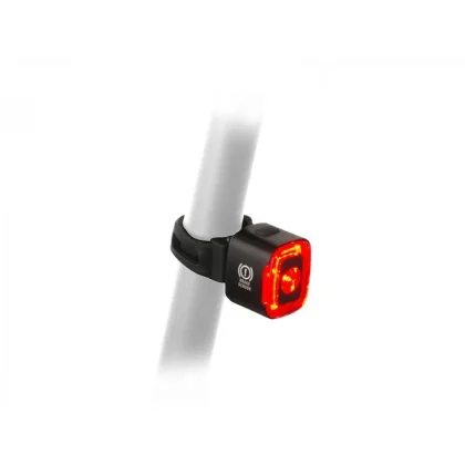 Author Světlo zad. Cubus Brake USB CobLed 70 lm (černá/červené-sklo)