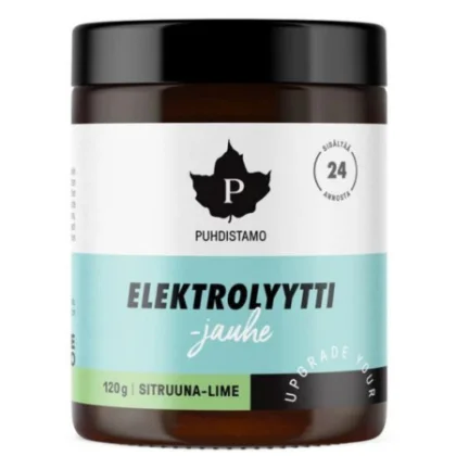 PUHDISTAMO Electr.powd.lem-lime elektrolity v prášku 120 g