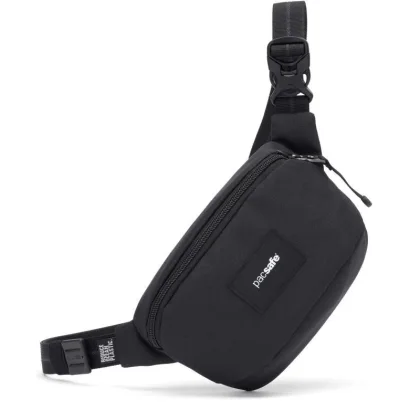 Pacsafe Ledvinka GO MICRO SLING jet black (VÝPRODEJ)