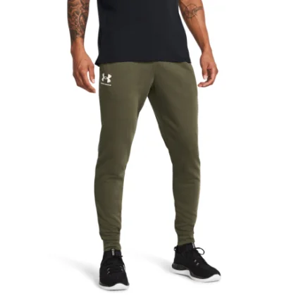 Pánské tepláky UNDER ARMOUR UA Rival Terry Jogger-GRN