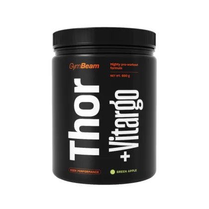 GymBeam Thor Fuel + Vitargo zelené jablko