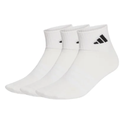 Ponožky ADIDAS 3PACK-T ESS ANK 3P WHITE WHITE BLACK