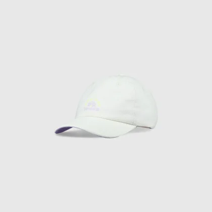 Dívčí kšiltovka strapback - bílá