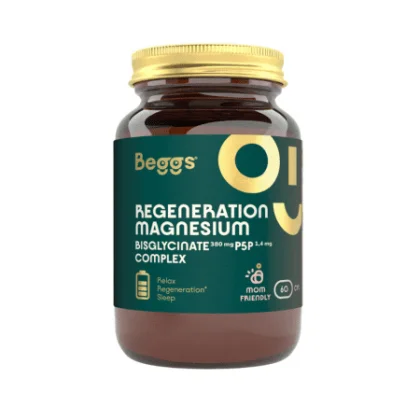 BEGGS Magnesium 380 mg + P5P complex 1,4 mg 60 kapsúl