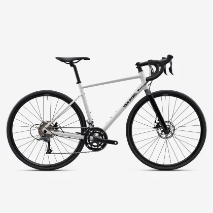 VAN RYSEL Cestný bicykel EDR AF Claris 2x8r sivý M