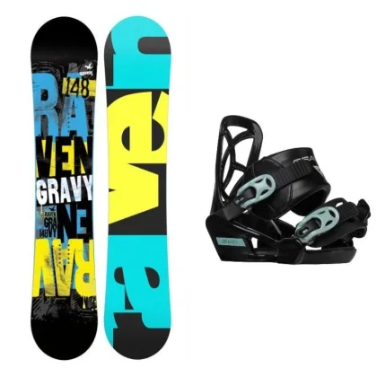 Raven Gravy junior mini dětský snowboard + Gravity Cosmo vázání