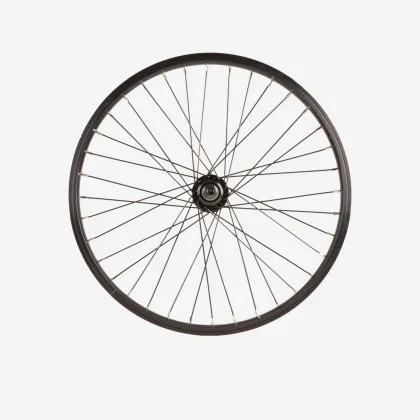 BTWIN Predné koleso na 20-palcový BMX os 10 mm čierne bez