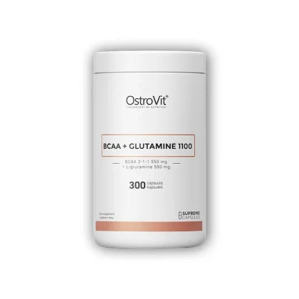 Ostrovit Supreme BCAA + Glutamine 1100mg 300 kapslí