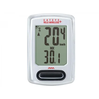CATEYE Cyklopočítač CAT Velo Wireless + (VT235W) (bílá)