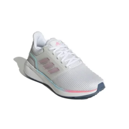 Dámska športová obuv (tréningová) ADIDAS EQ19 cloud white matt purple met bliss blue