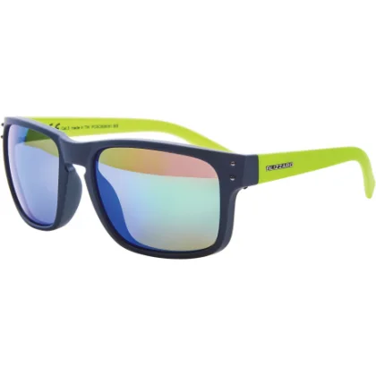 Slnečné okuliare BLIZZARD Sun glasses PCSC606051, rubber dark green + gun decor points