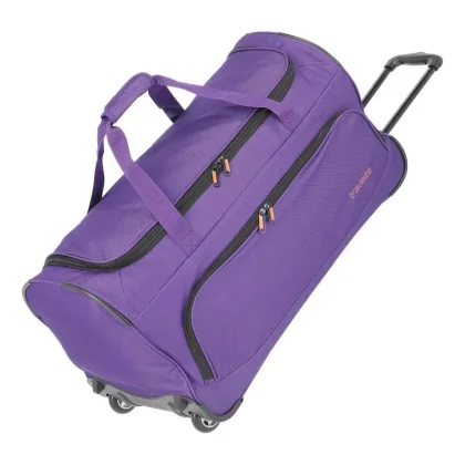 Travelite Basics Fresh Wheeled Duffle Purple taška