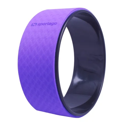 Yoga Wheel Sportago Jiwa, čierno-ružová