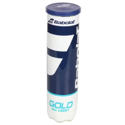 Tenisové míčky 4ks BABOLAT GOLD ALL COURT X4