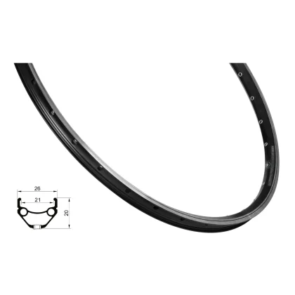 Force Ráfek PRIME 559x21 32děr, černý