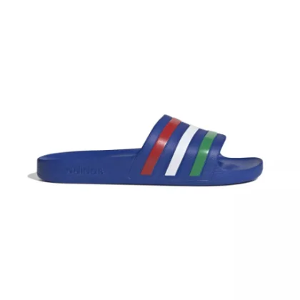 Pánske šlapky (plážová obuv) ADIDAS Adilette Aqua M bold blue green cloud white