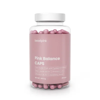 GymBeam Pink Balance CAPS