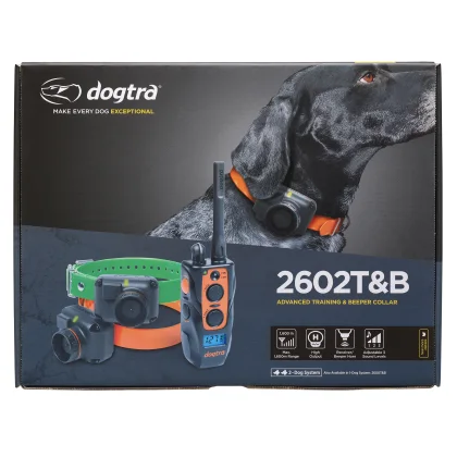 DOGTRA Súprava obsahujúca 2 lokalizačné a výcvikové obojky na psa Dogtra 2602 T&B bez