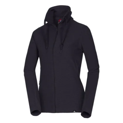 Dámska zateplená turistická mikina so zipsom NORTHFINDER TAMMY-269black