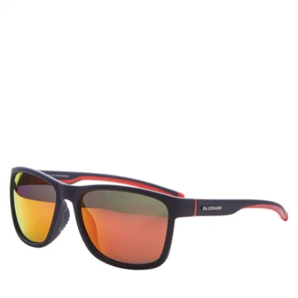 Slnečné okuliare BLIZZARD Sun glasses PCSF704130, rubber black, 63-17-133