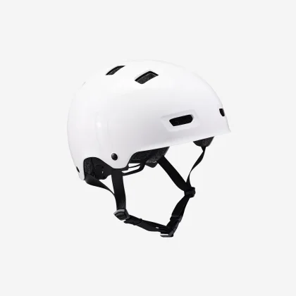 BTWIN Prilba MF500 na kolieskové korčule, skejtbord a kolobežku biela XS (47-52 cm)