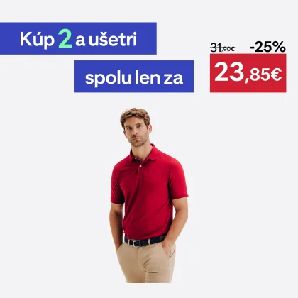 INESIS Pánska golfová polokošeľa s krátkym rukávom MW500 bordová M