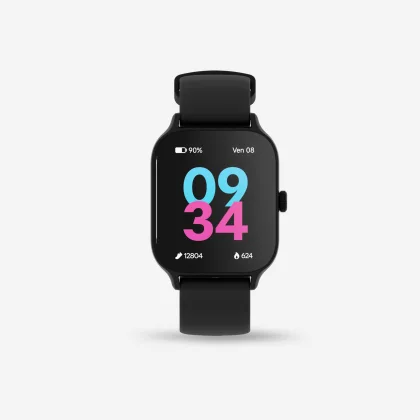 DECATHLON Športové smart hodinky Fit100 M s GPS čierne bez