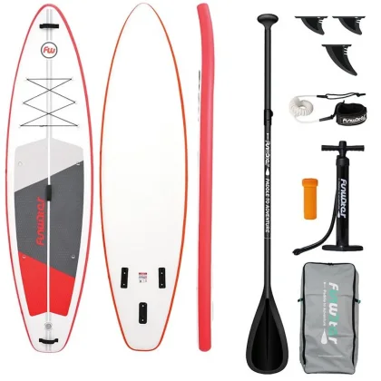 Funwater SUP SUPFW69C 3,35m (červeno-bílá) paddleboard set