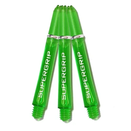 Násadky na šípky Harrows Supergrip zelené, stredné